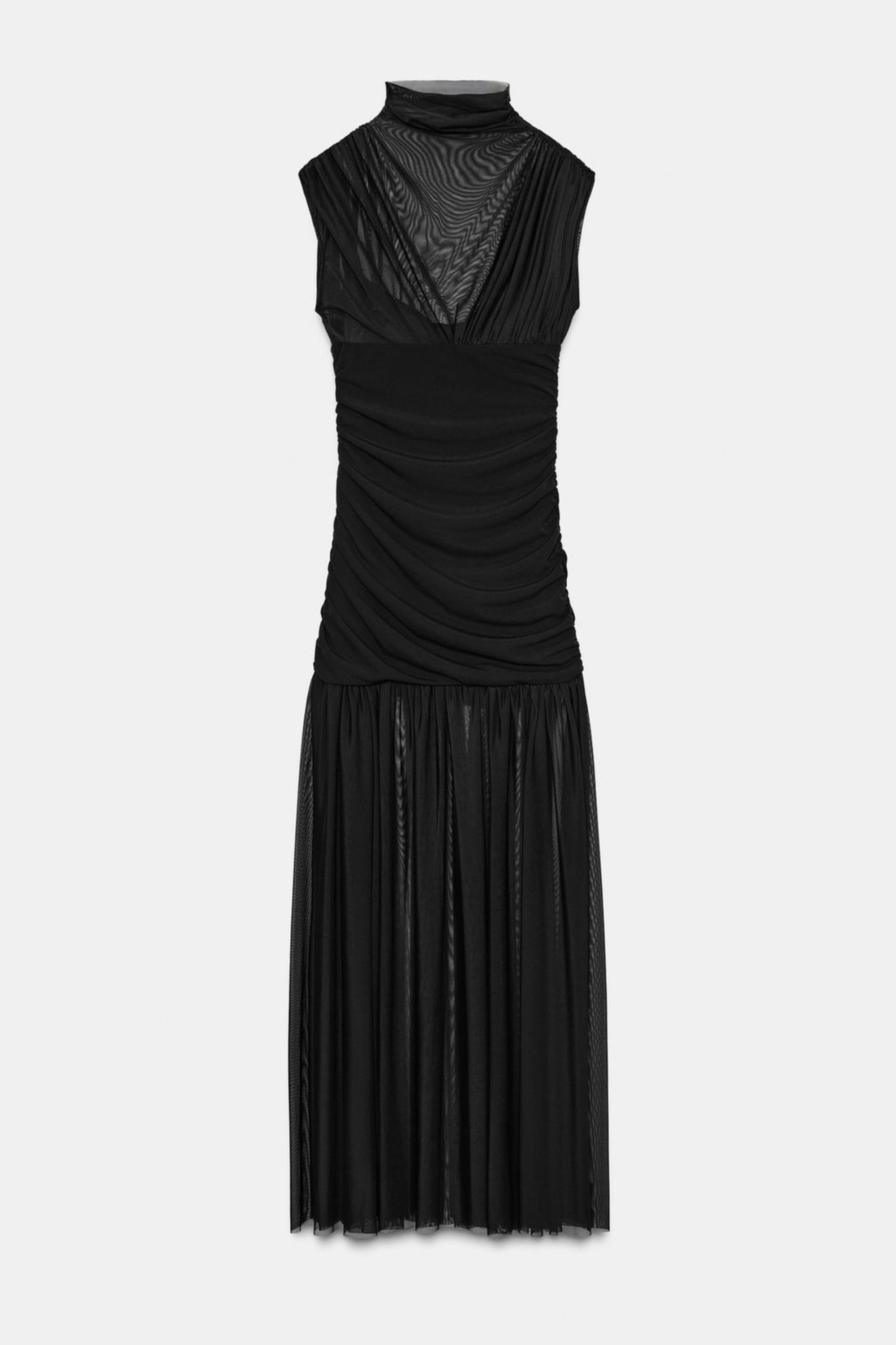 Riviera | Evening Sheer Maxi Dress
