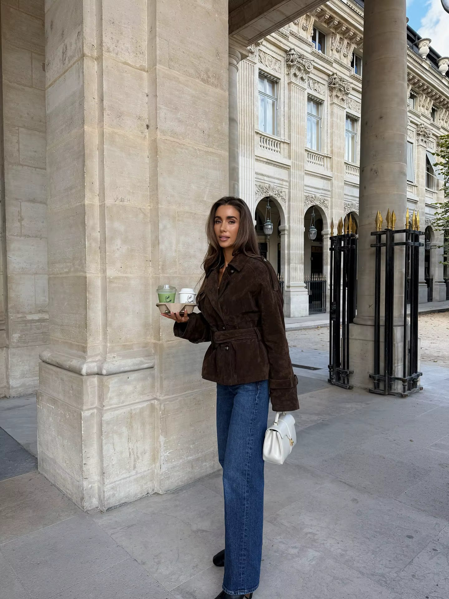 Monroe | Cropped Trench Coat