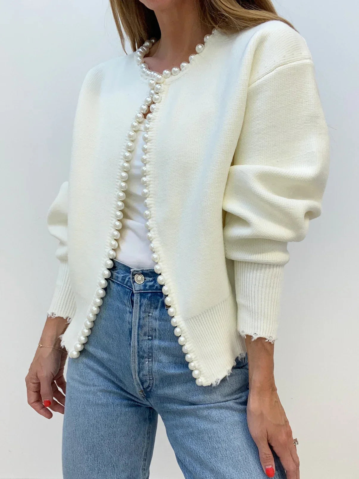 Amalia | Pearl Cardigan