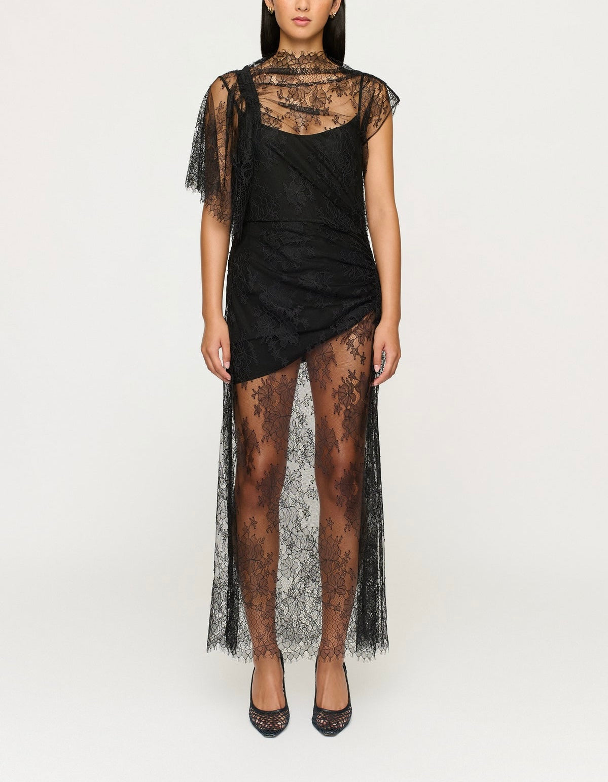 Éliana | Statement Lace Maxi Dress