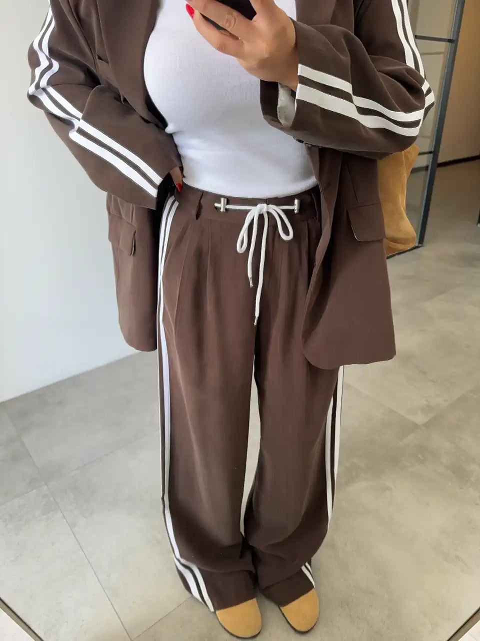 Monroe | Striped Blazer & Pants Set